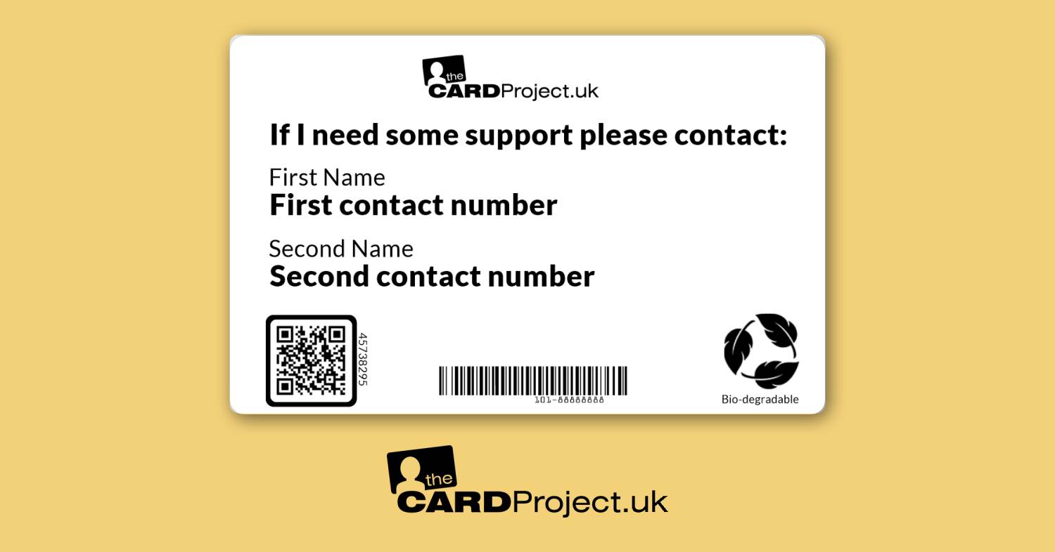 Spondylitis Mono Card (REAR)